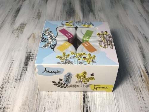 Подарунковий набір з медом «Цвітіння» №18