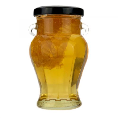 Стільники з медом у банці